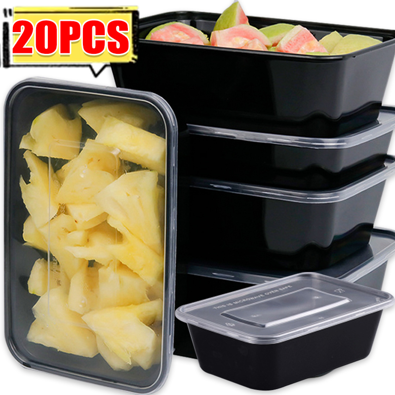 Meal Prep Recipes - 10/20x Food Storage Containers with Lids
