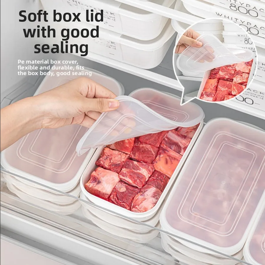 Meal Prep Weekly - yesFood - Grade Meat Freezer Containers,