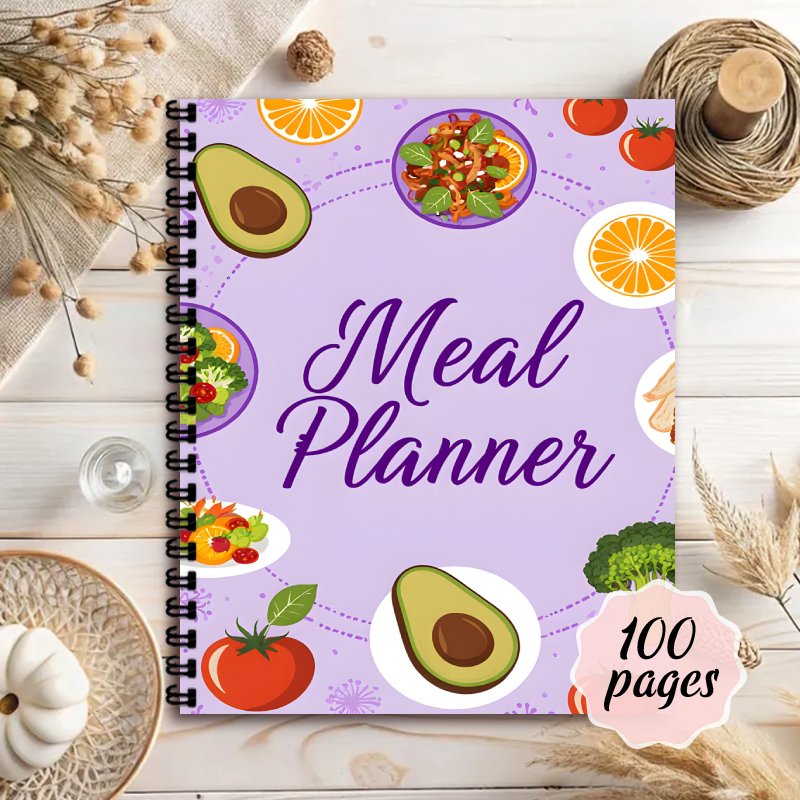 Meal Prep Weekly - Meal Planner, Meal Prep Planner, Weekly