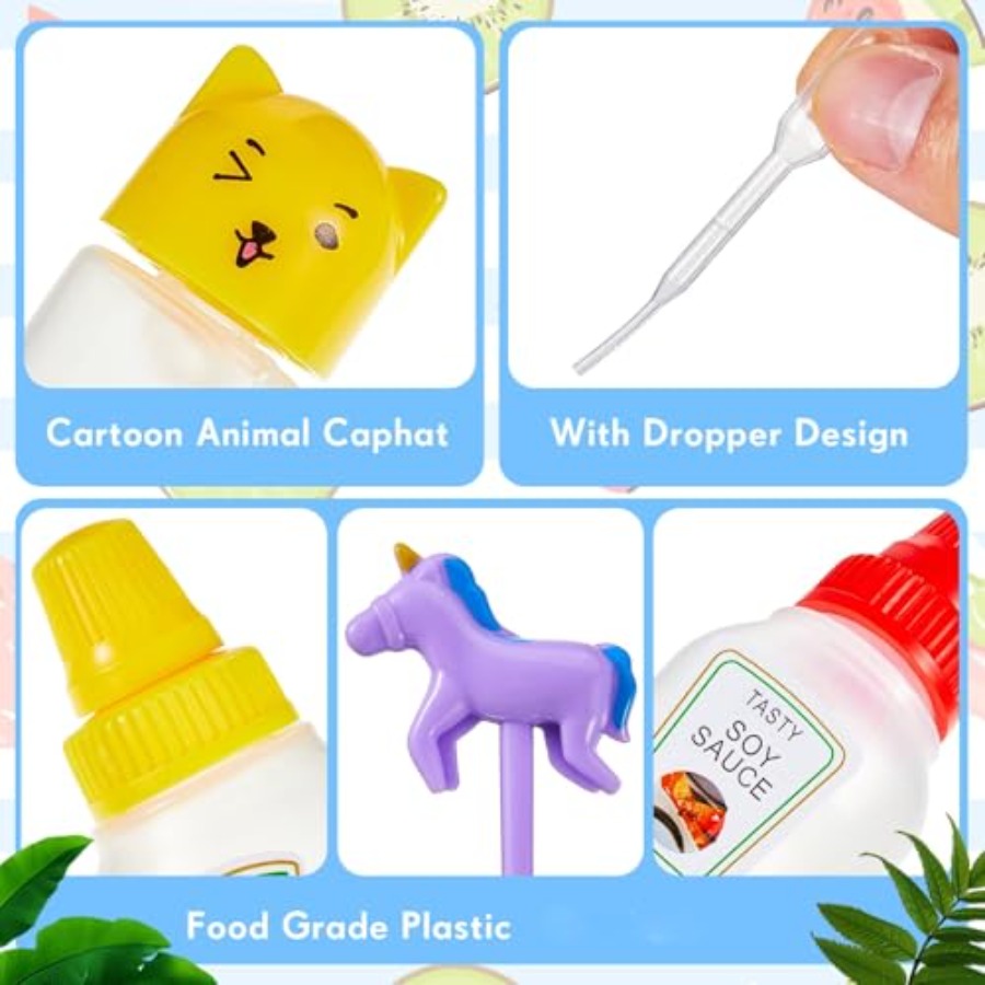 26 Pcs Lunch Bento Soy Sauce C - Sauce Squeeze Bottle review and price