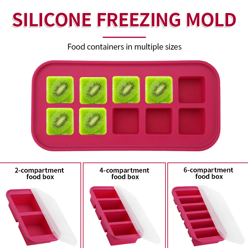 2 Or 3-Piece Silicone Freezer  - Meal Prep Kit review and price