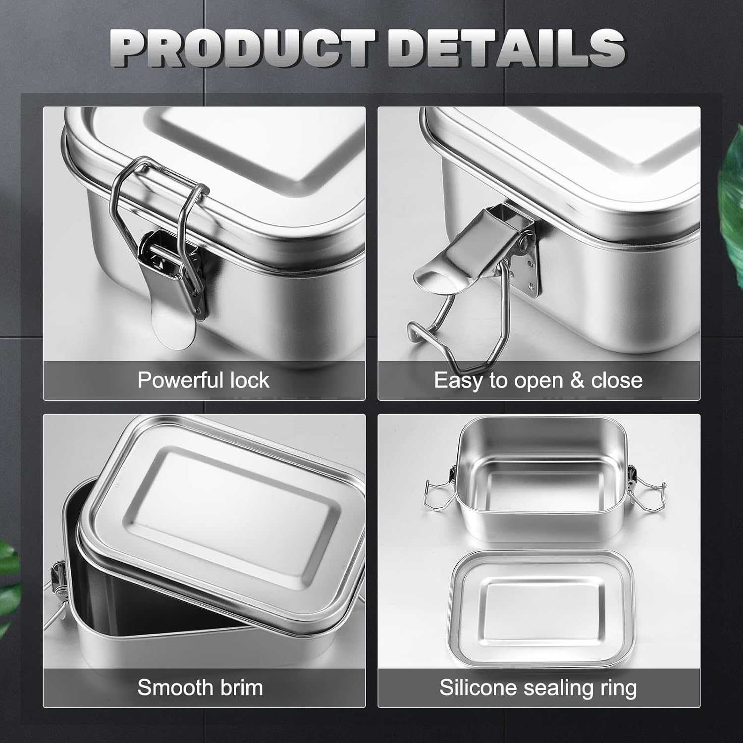 Stainless Steel Food Storage C - Meal Prep Recipes review and price