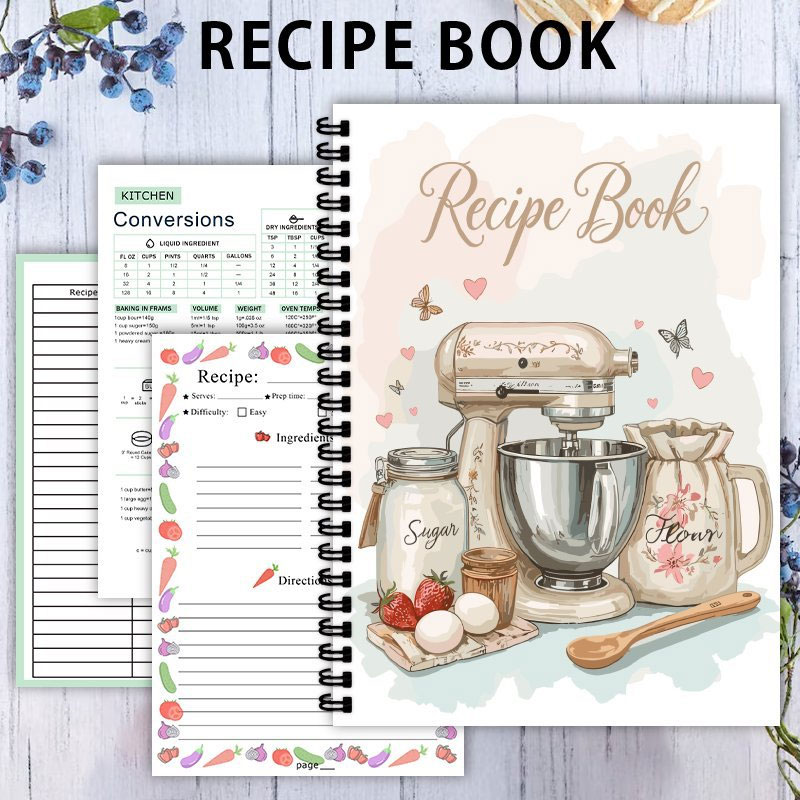 Recipe Journal 100 Sheets Blan - Meal Prep Plan review and price