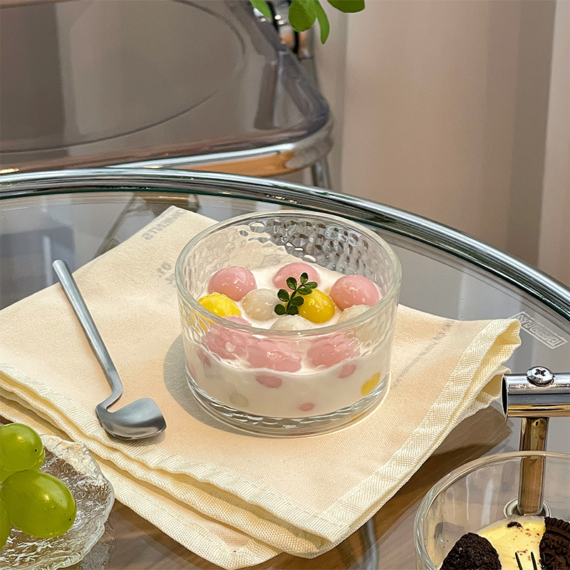 YWDL 4pcs Clear Glass Mini Bow - Meal Prep Kit review and price
