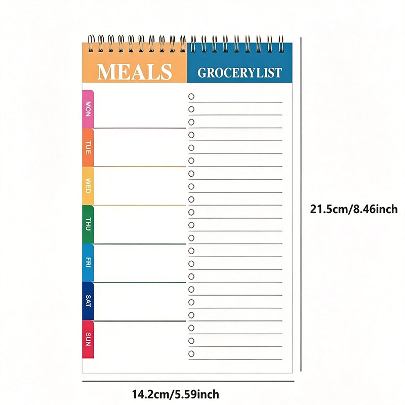 Weekly Meal Planner Notepad 5. - Meal Prep Plan review and price