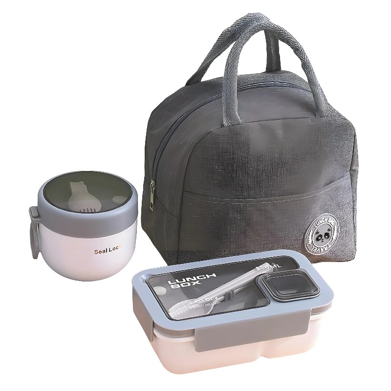 3-Piece Leakproof Lunch Contai - Meal Prep Kit review and price