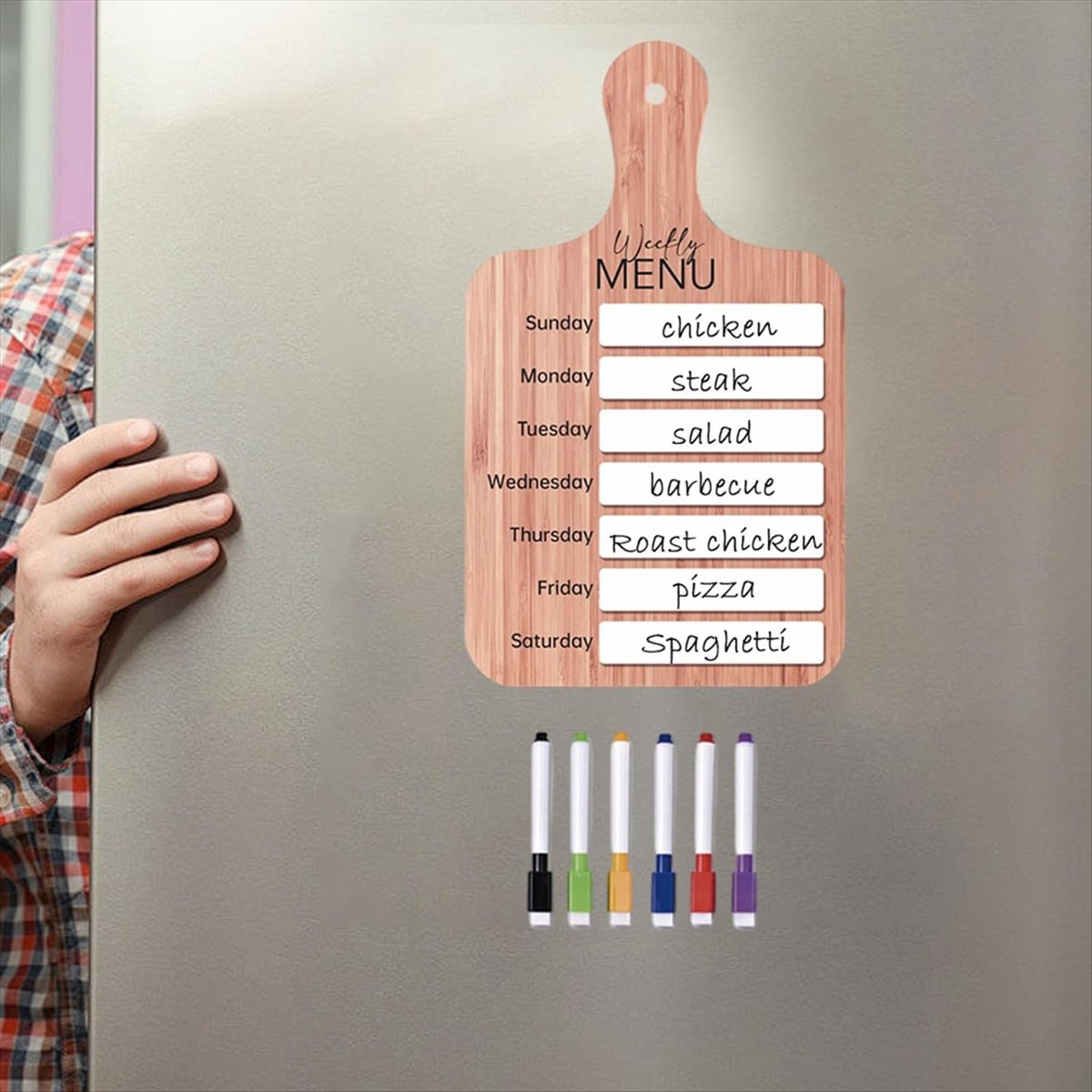 FOR HOME Fridge Meal Planner,  - Meal Prep Weekly review and price