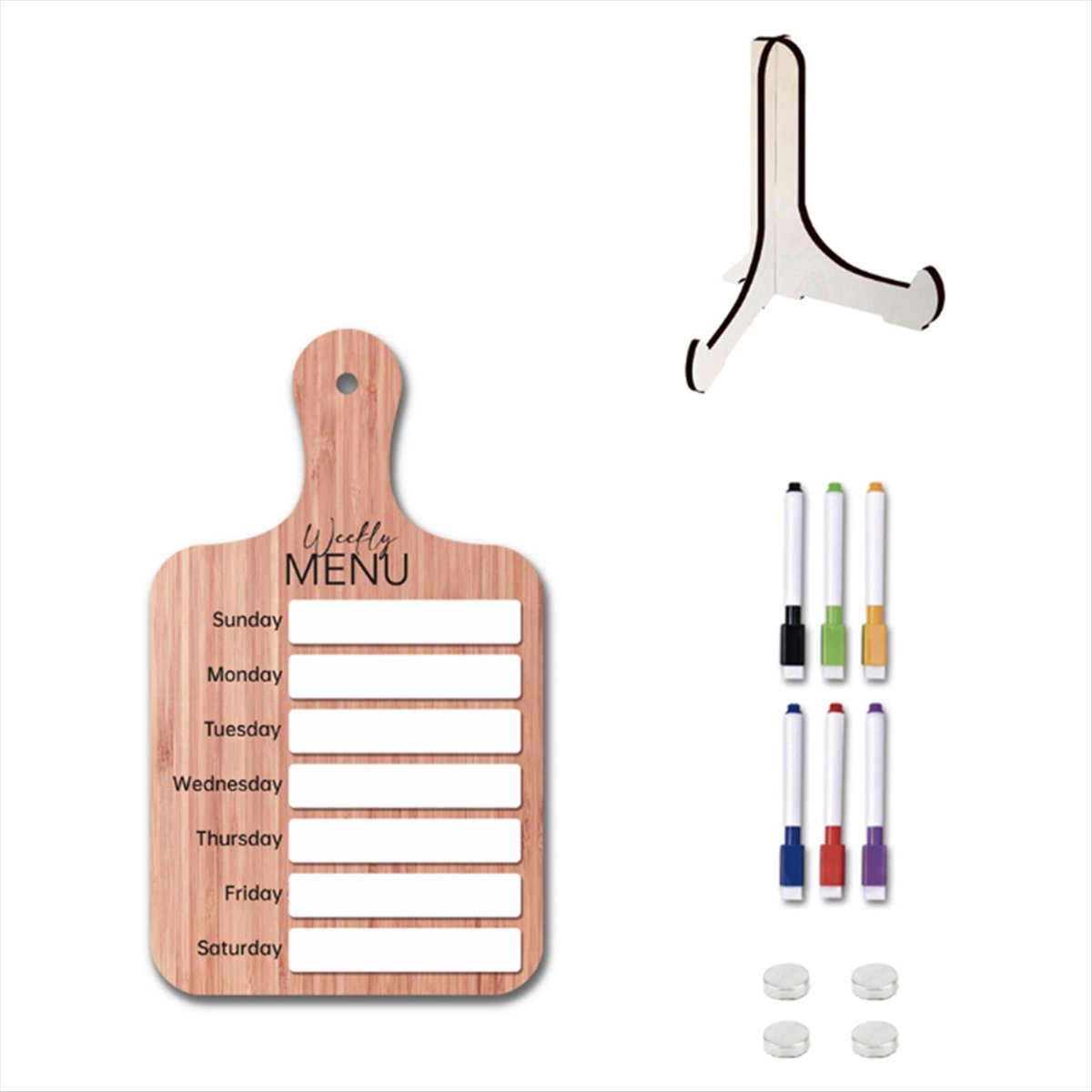 FOR HOME Fridge Meal Planner,  - Meal Prep Weekly review and price