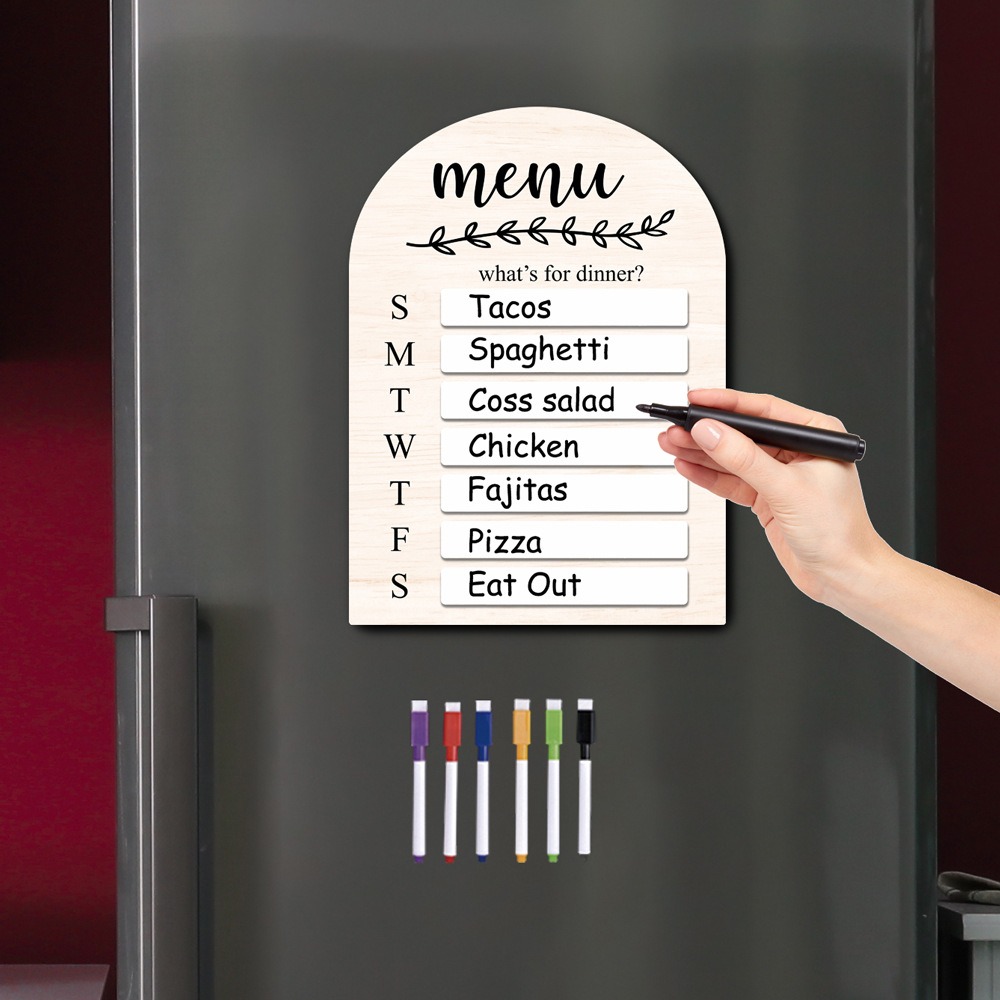 Practical Magnetic Fridge Meal - Meal Prep Plan review and price