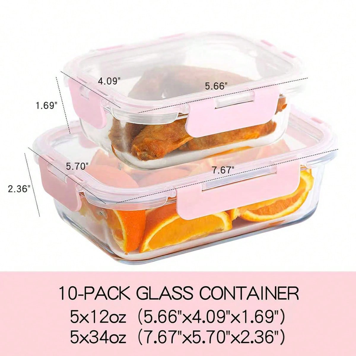 10 Pack Glass Meal Prep Contai - Meal Prep Recipes review and price