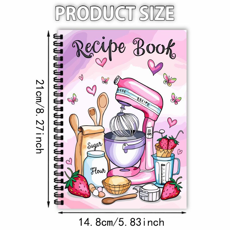 Recipe Logbook 100 Sheets Empt - Meal Prep Plan review and price