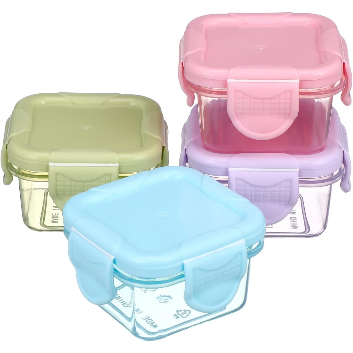 4 PCS Food Storage Containers  - Meal Prep Plan review and price