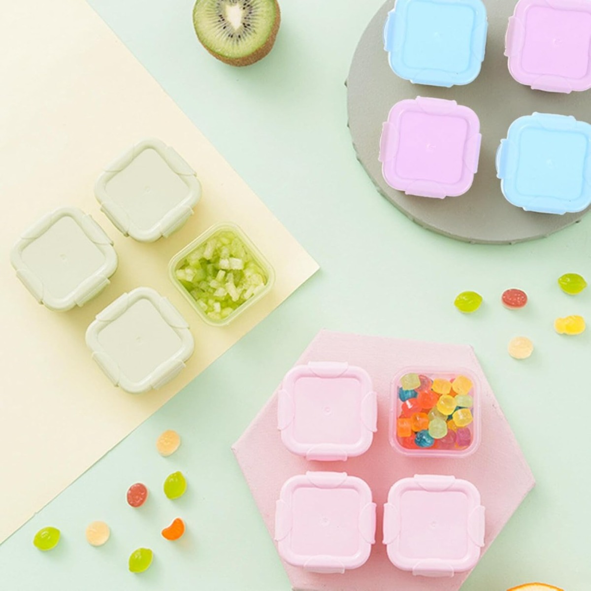 4 PCS Food Storage Containers  - Meal Prep Plan review and price