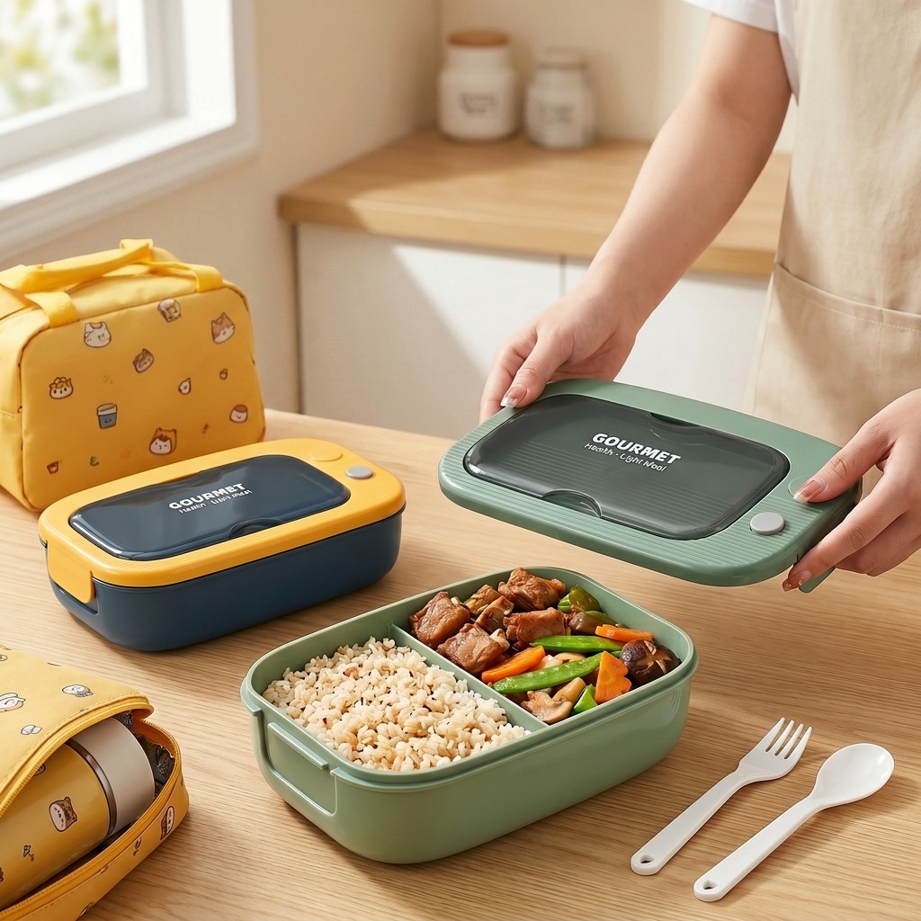 Microwavable Plastic Bento Box - Meal Prep Recipes review and price