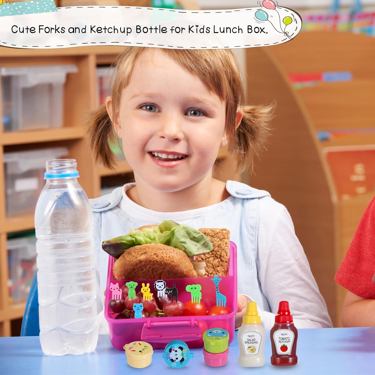 Kids Bento Lunch Box Accessori - Sauce Squeeze Bottle review and price