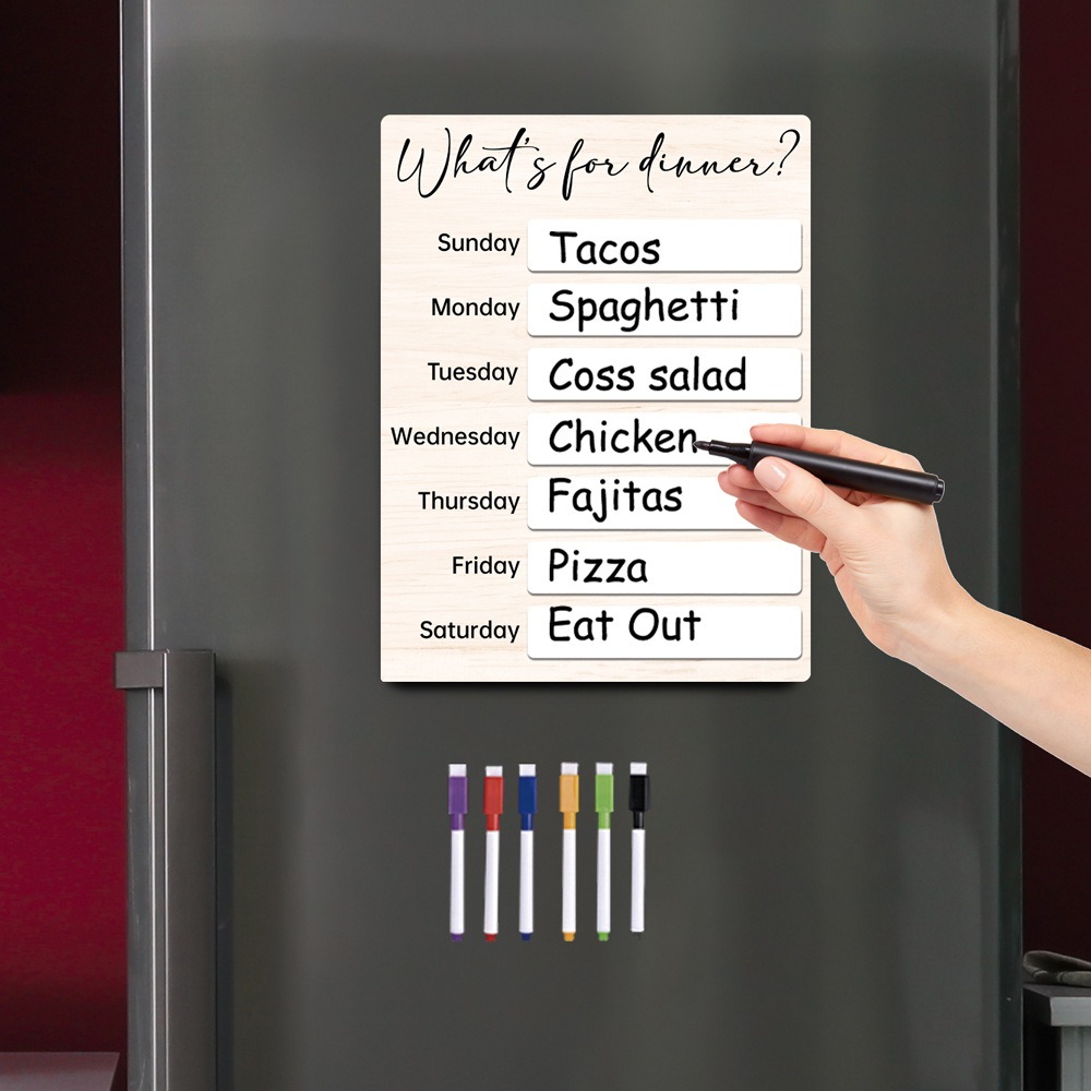 Note Board Magnetic Fridge Mea - Meal Prep Plan review and price