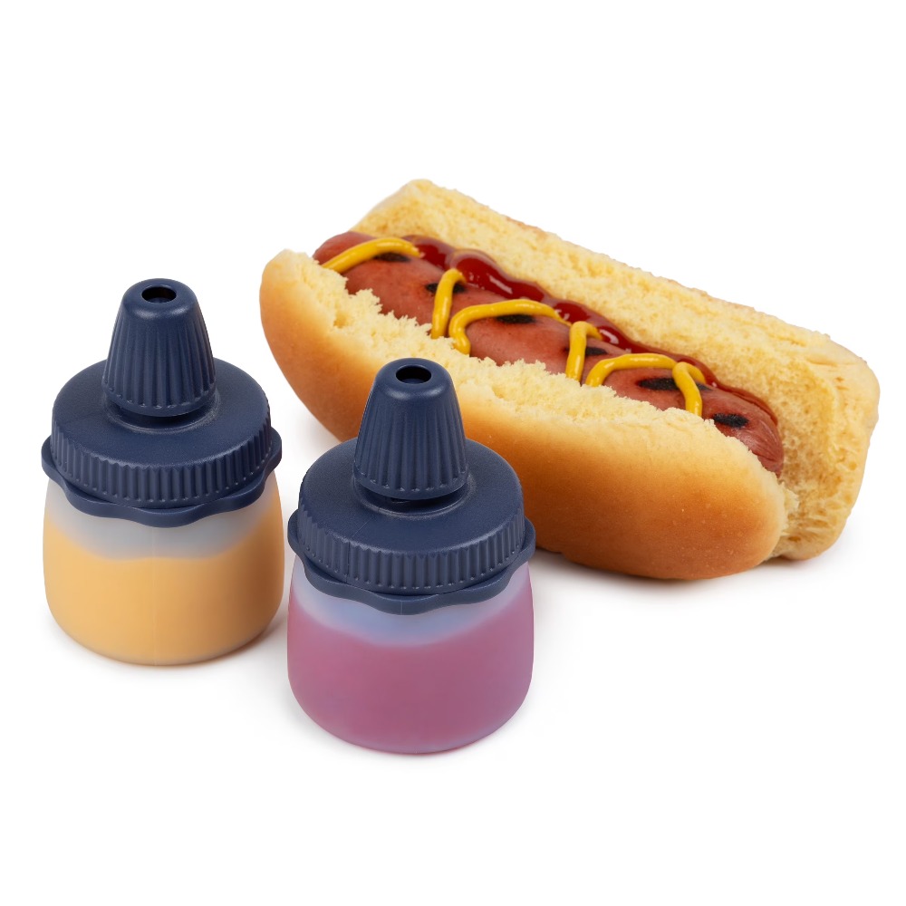 Silicone Squeeze Bottles Blue  - Sauce Squeeze Bottle review and price