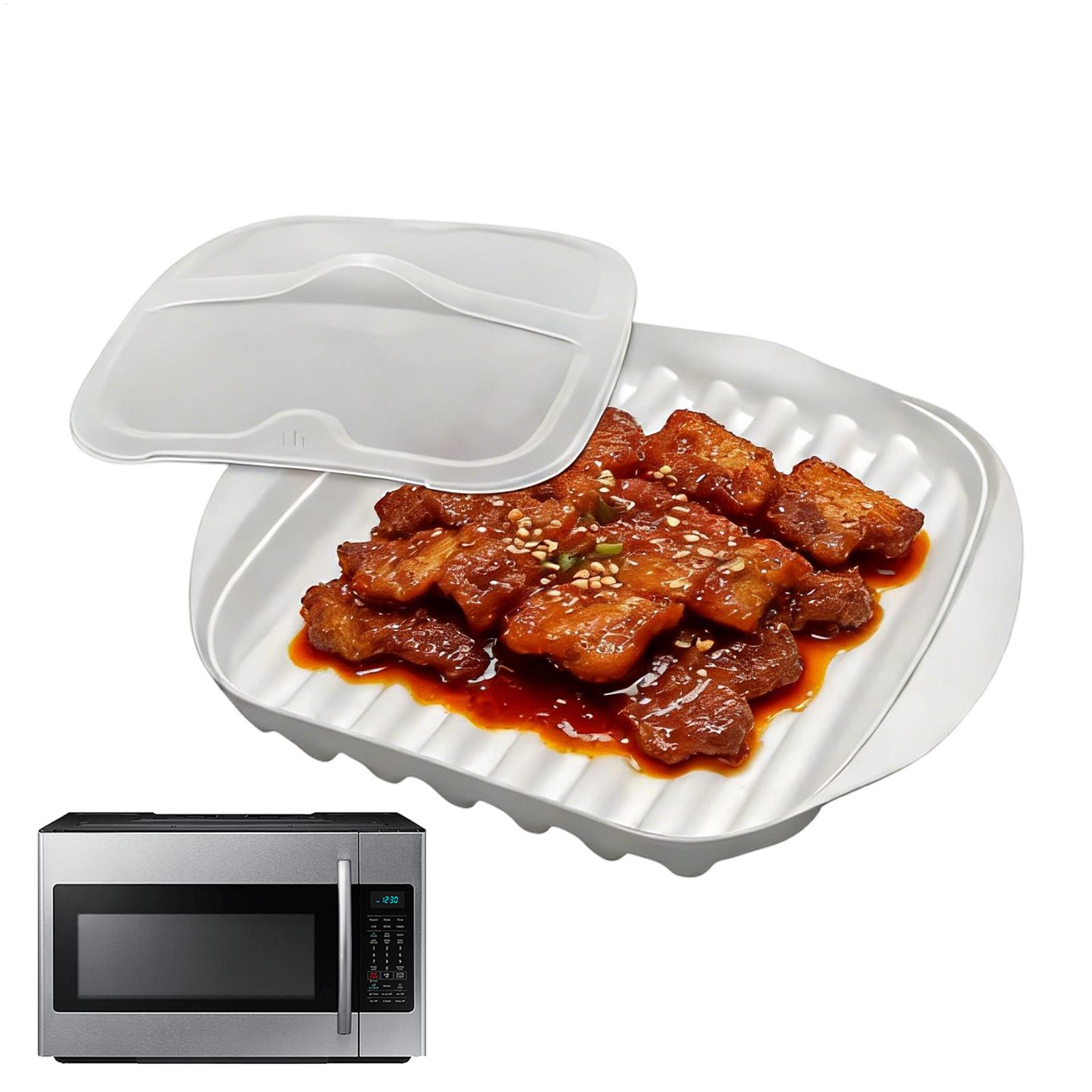 Bacon Tray Microwave Cooker Co - Meal Prep Hot Dogs review and price