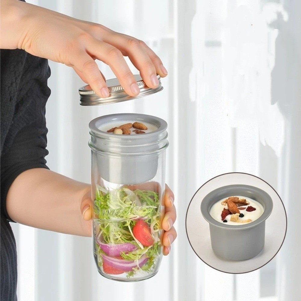 16/24 Oz Salad Glass Jars Wide - Meal Prep Weekly review and price