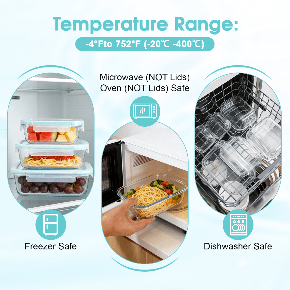 24 Pcs Glass Food Storage Cont - Meal Prep Kit review and price