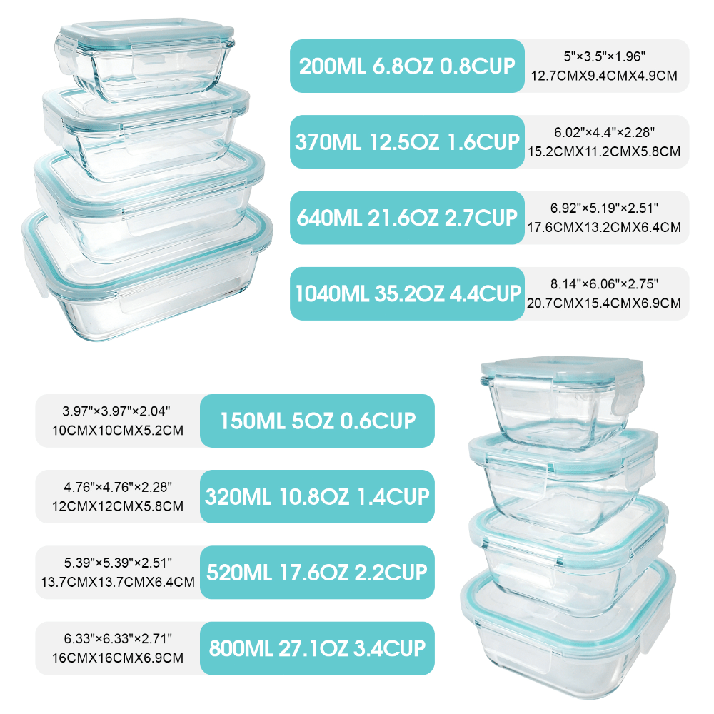 24 Pcs Glass Food Storage Cont - Meal Prep Kit review and price