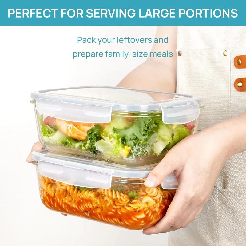 18 Pack Glass Food Storage Con - Meal Prep Kit review and price