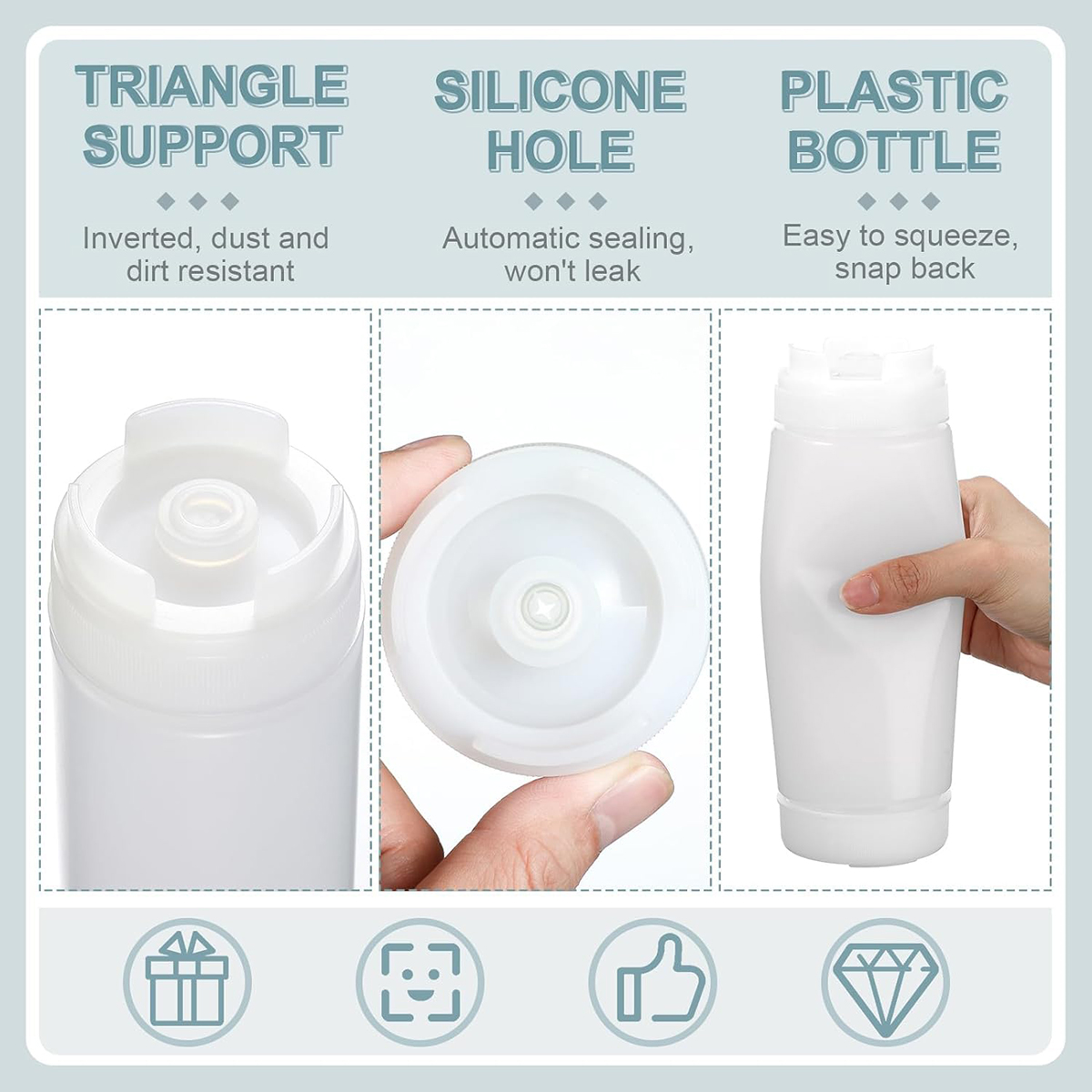 Big Capacity Plastic Sauce Bot - Sauce Squeeze Bottle review and price