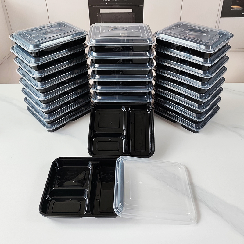 3-Compartment 34 Oz/1000 Ml, 1 - Meal Prep Recipes review and price